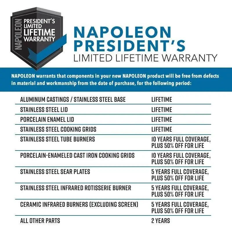Napoleon Grills Prestige PRO 665 Gas Grill with Infrared Side and Rear Burners, Stainless Steel Outdoor Grills