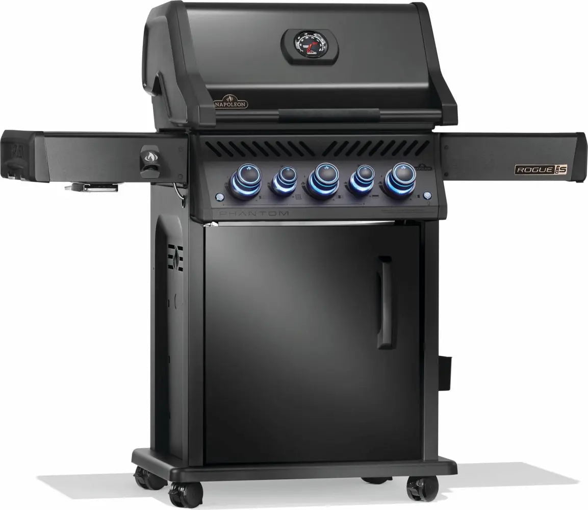 Napoleon Phantom Rogue® PRO-S 425 Gas Grill with Infrared Side and Rear Burners, Matte Black