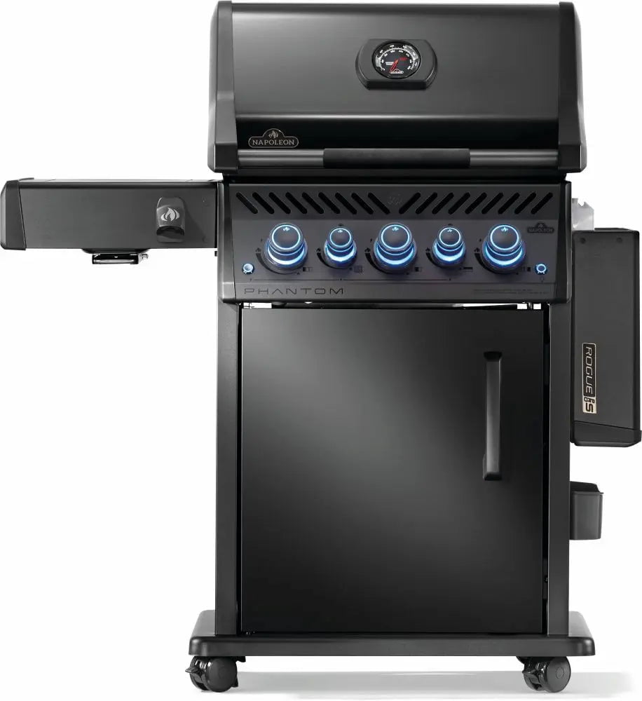 Napoleon Phantom Rogue® PRO-S 425 Gas Grill with Infrared Side and Rear Burners, Matte Black