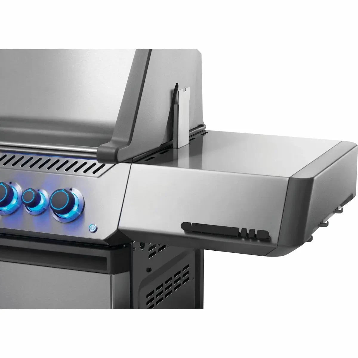 Napoleon Prestige 500 Gas BBQ Grill with Infrared Side and Rear Burner, Stainless Steel Outdoor Grill