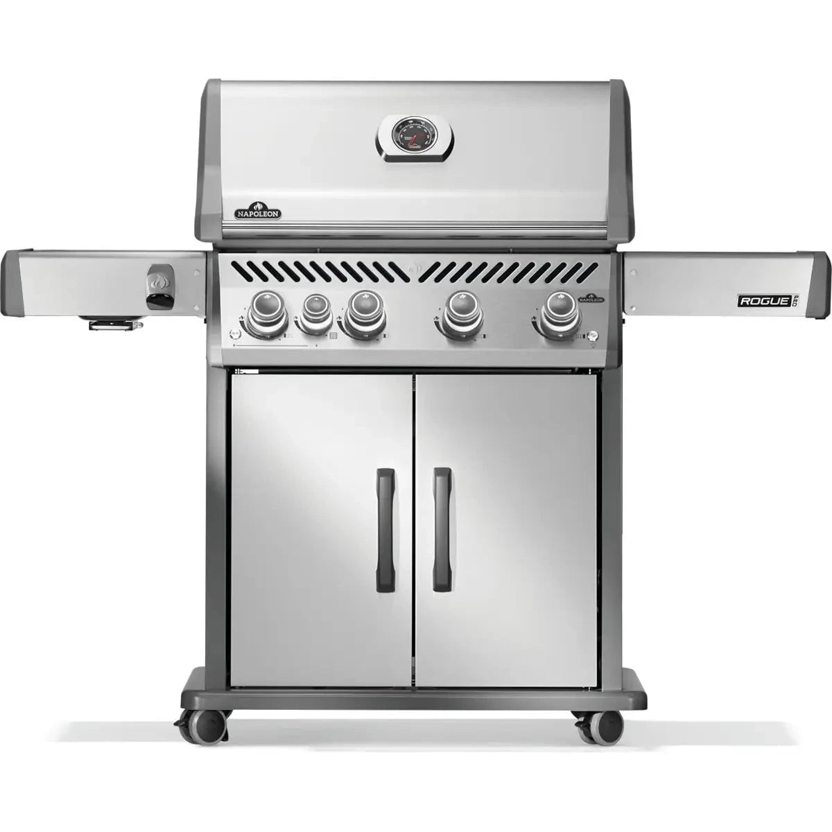 Napoleon Rogue PRO 525 Gas Grills with Infrared Side Burner Outdoor Grill Stainless / Liquid Propane 12046892