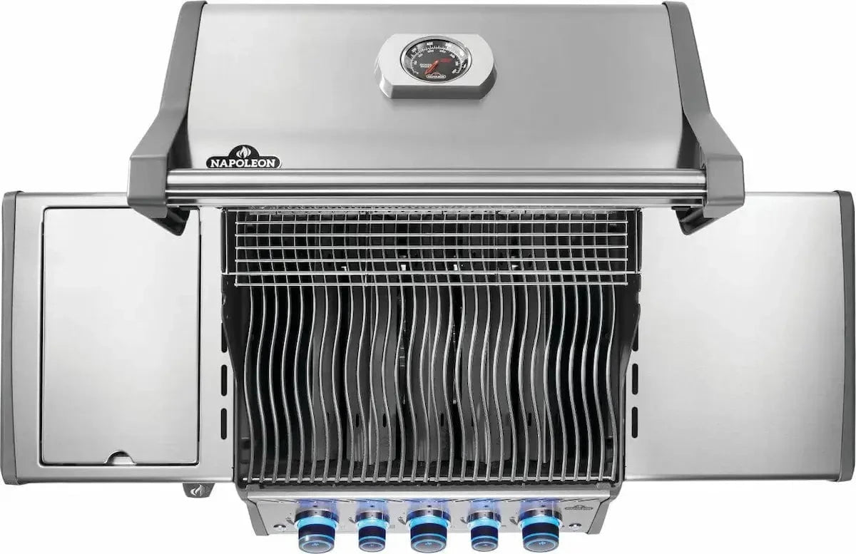 Napoleon Rogue PRO-S 425 Gas BBQ Grill with Infrared Side and Rear Burners, Stainless Steel