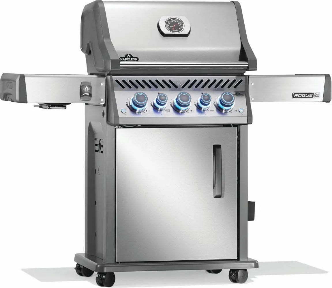 Napoleon Rogue PRO-S 425 Gas Grill with Infrared Side and Rear Burners, Stainless Steel