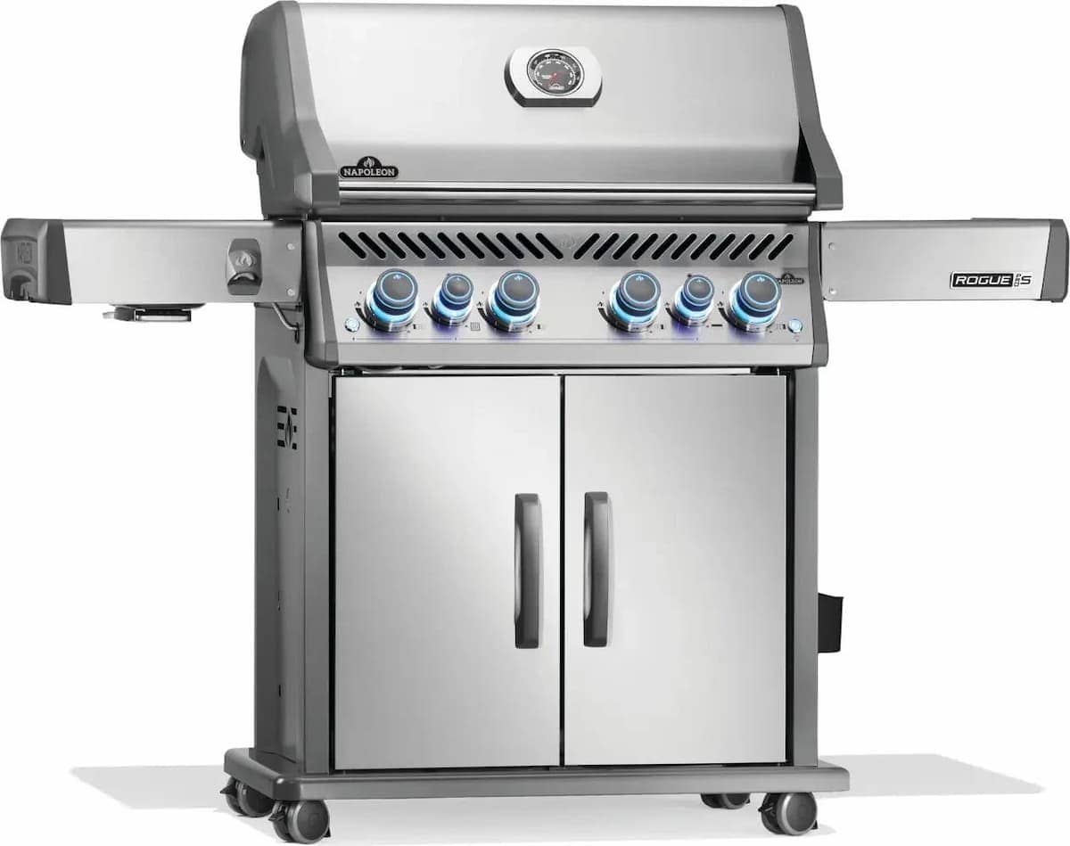 Napoleon Rogue PRO-S 525 Gas BBQ Grill with Infrared Side and Rear Burners Outdoor Grill