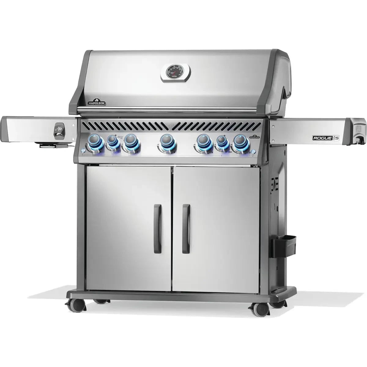 Napoleon Rogue PRO-S 625 Gas Grill with Infrared Side and Rear Burners Outdoor Grill