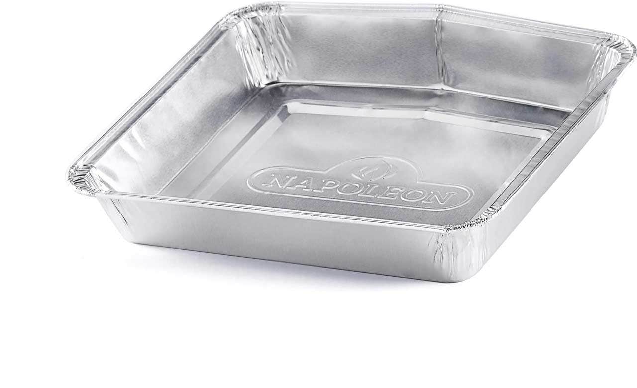 Napoleon Travel Q Disposable Aluminum Grease Trays Outdoor Grill Accessories 12033458