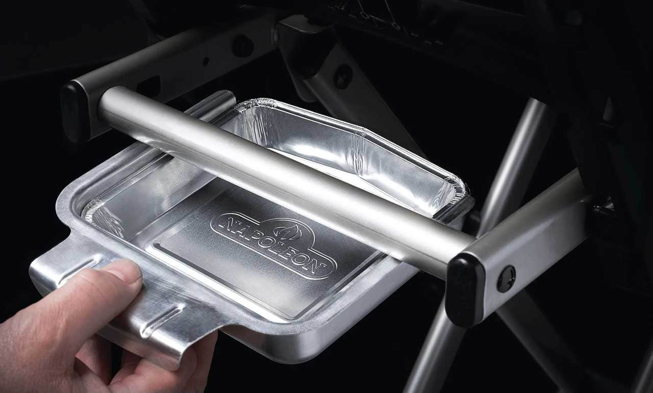 5pack Disposable Aluminum Grease Trays for Napoleon Travel Q