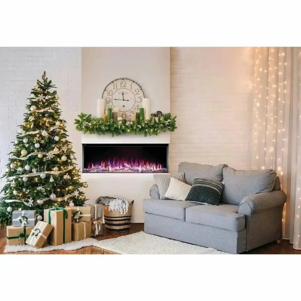 Napoleon Trivista Primis Three-Sided Built-in Electric Fireplace Fireplaces