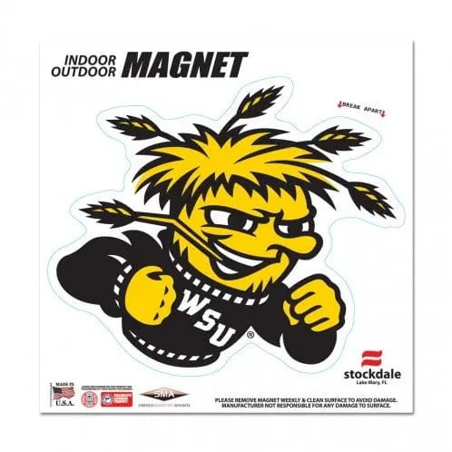 NCAA Teams Die-Cut Magnets Refrigerator Magnets Wichita State Shockers 12033279