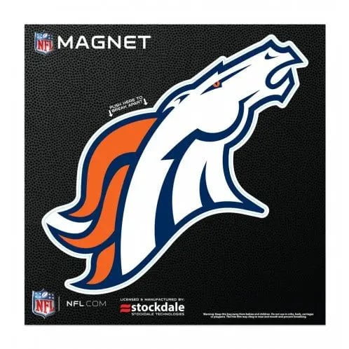 NFL Team Logos Die-Cut Magnets Refrigerator Magnets Denver Broncos 12033272