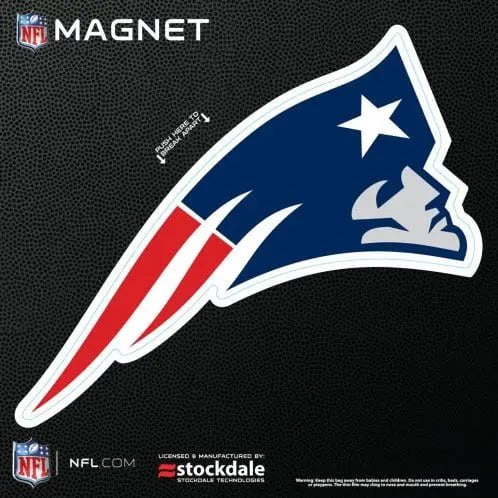 NFL Team Logos Die-Cut Magnets Refrigerator Magnets New England Patriots 12033274
