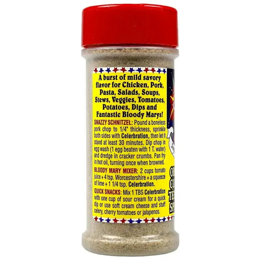 Obie-Cue's Celerbration Seasoning 13.6oz Seasonings & Spices 12020868
