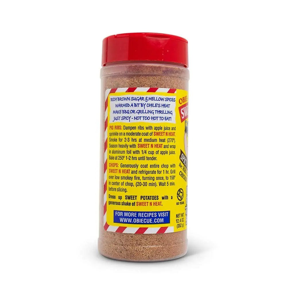 Obie-Cue's Sweet N' Heat BBQ Rub Seasonings & Spices 12021105