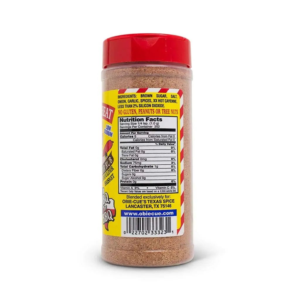 Obie-Cue's Sweet N' Heat BBQ Rub Seasonings & Spices 12021105