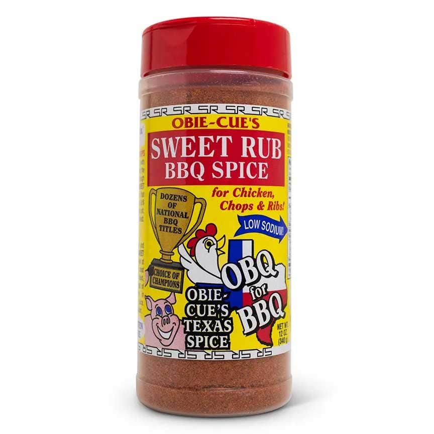 Obie-Cue's Sweet Rub BBQ Spice 16oz Herbs & Spices 12021106