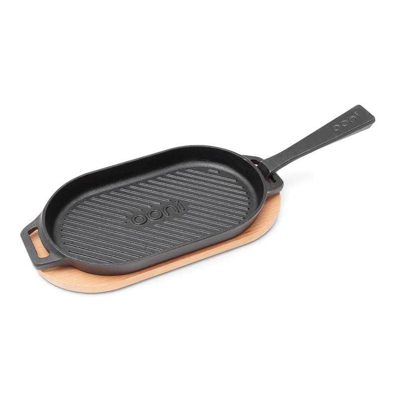 Ooni Grizzler Cast Iron Grill Pan Griddles & Grill Pans 12025757