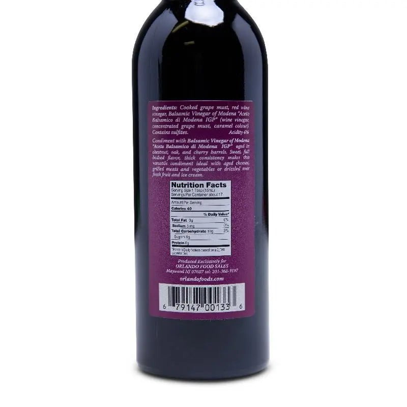 Orlando Aged Balsamic Condiment 250mL Vinegar 12032322