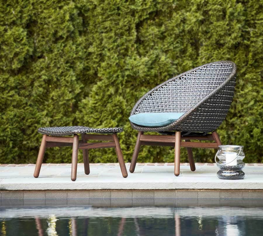 Jensen Outdoor Coral Lounge Chair