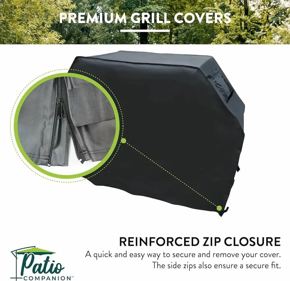 Patio Companion Premium Small/Medium Universal 58-inch Grill Cover Outdoor Grill Covers 12042998