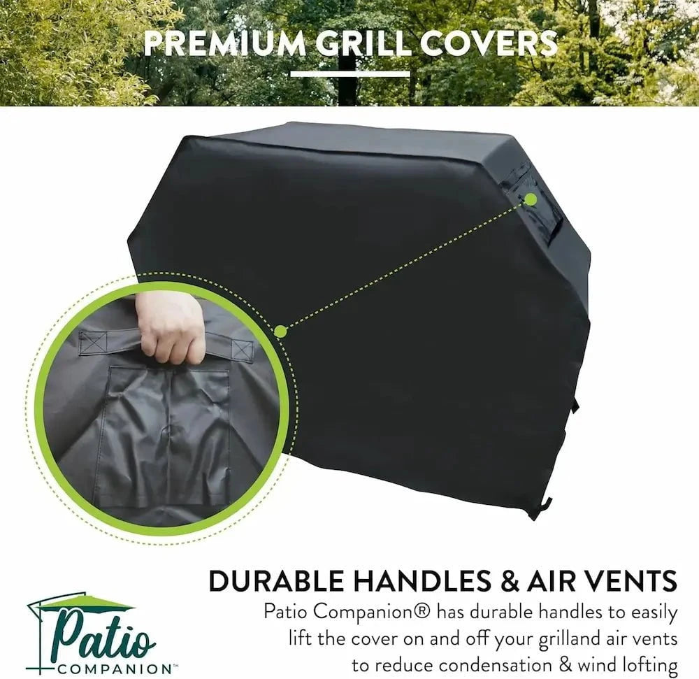 Patio Companion Premium Small/Medium Universal 58-inch Grill Cover Outdoor Grill Covers 12042998