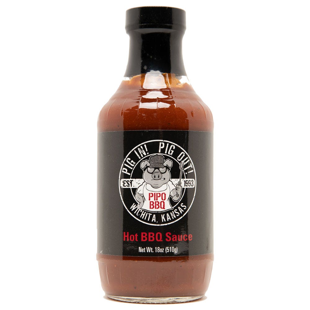 Pig In! Pig Out! Hot BBQ Sauce Marinades & Grilling Sauces 12039600