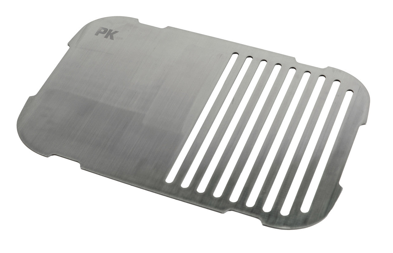 PK Grills PK300 Stainless Steel Griddle, Slotted 12041279