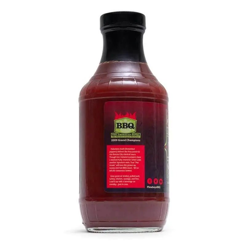 Plowboys BBQ Hot Head Habanero BBQ Sauce Condiments & Sauces 12025460