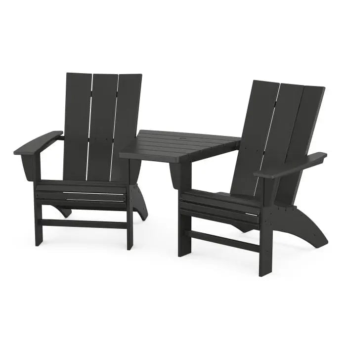 POLYWOOD 600 Series Angled Adirondack Connecting Table Outdoor Seating