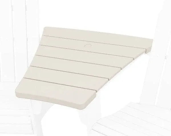 POLYWOOD 600 Series Angled Adirondack Connecting Table Outdoor Seating Sand 12042089