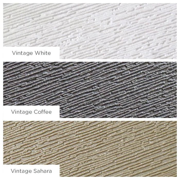 POLYWOOD Coastal Counter Sling Chair Vintage Sahara with Parchment Sling Outdoor Chairs 12032300