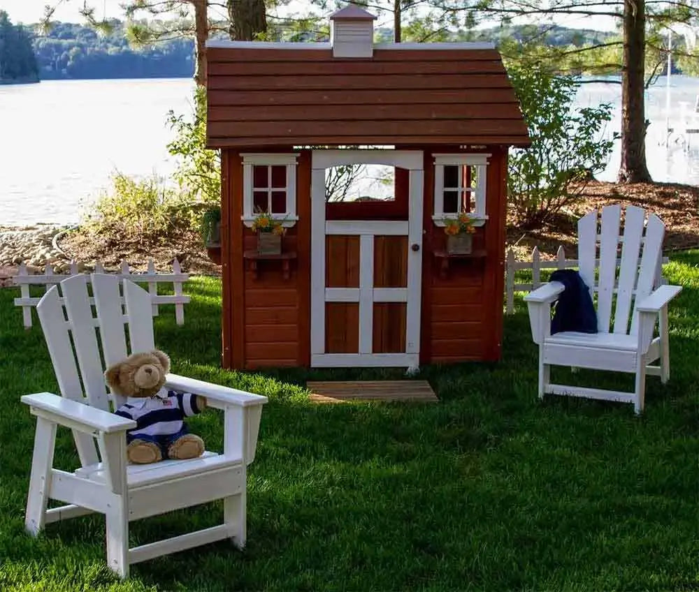 POLYWOOD Kids Casual Adirondack Chair Outdoor Chairs