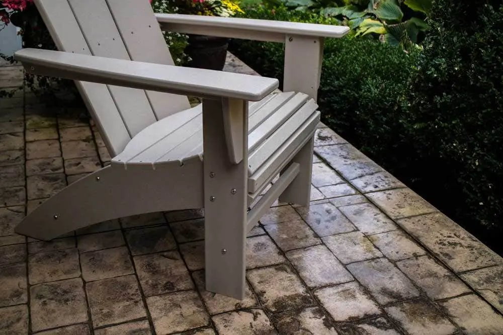 POLYWOOD Modern Curveback Adirondack Chair Outdoor Chairs