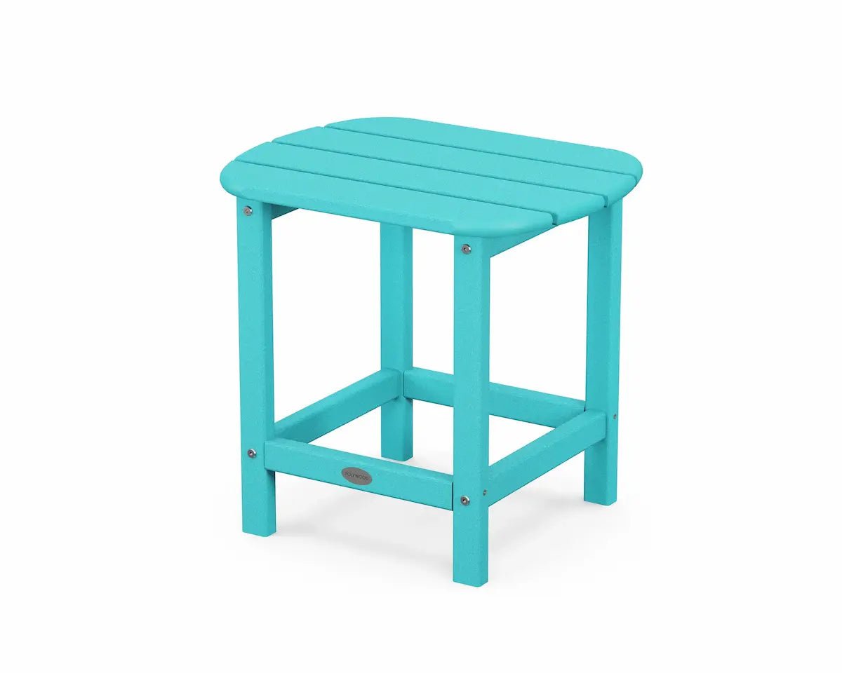 POLYWOOD South Beach 18" Side Table Outdoor Tables Aruba 12038522