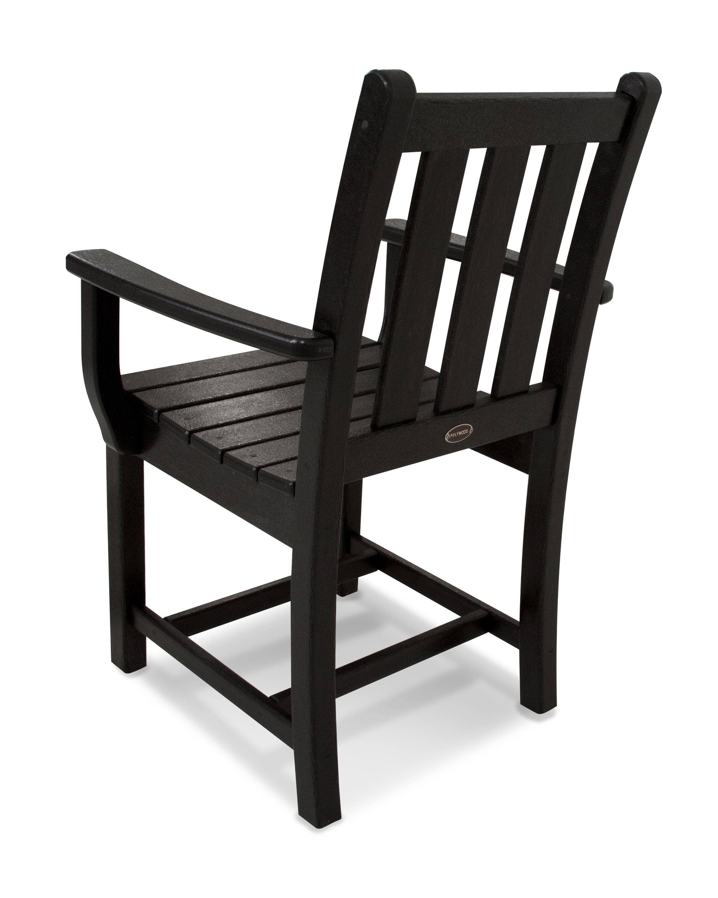 POLYWOOD Traditional Garden Dining Arm Chair