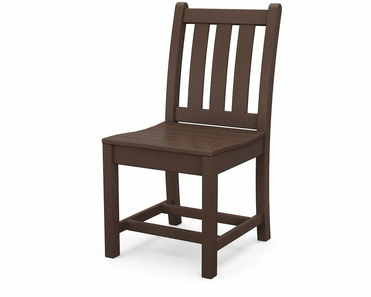 POLYWOOD Traditional Garden Dining Side Chair Outdoor Chairs