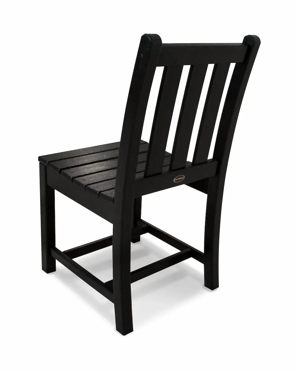 POLYWOOD Traditional Garden Dining Side Chair Outdoor Chairs