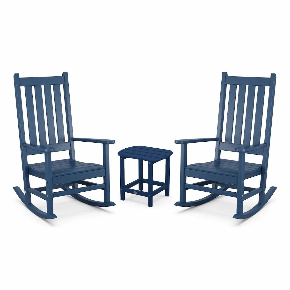 POLYWOOD Vineyard 3-Piece Rocking Set Outdoor Furniture Sets