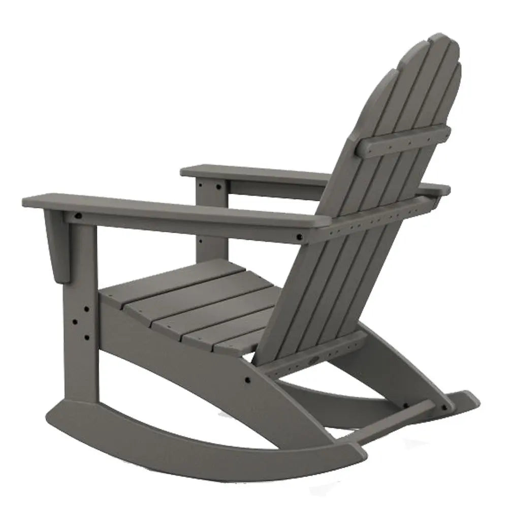 POLYWOOD Vineyard Adirondack Rocking Chair Outdoor Chairs