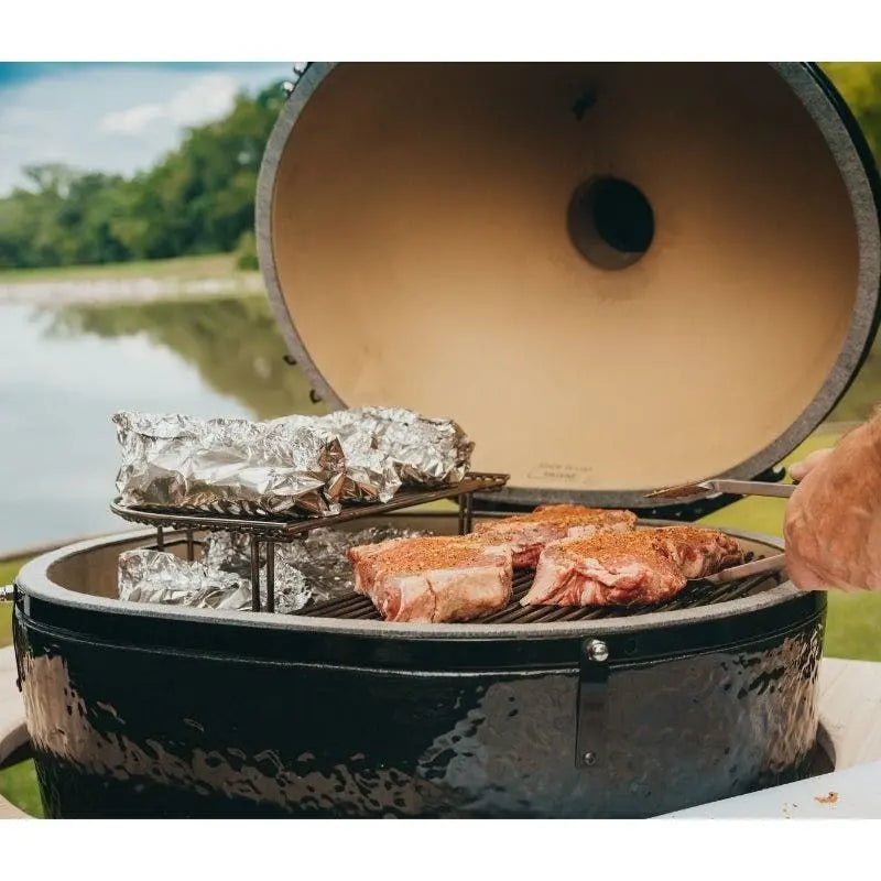 Primo Oval 400 X-Large Freestanding Ceramic Charcoal BBQ Grill Outdoor Grills 12039057