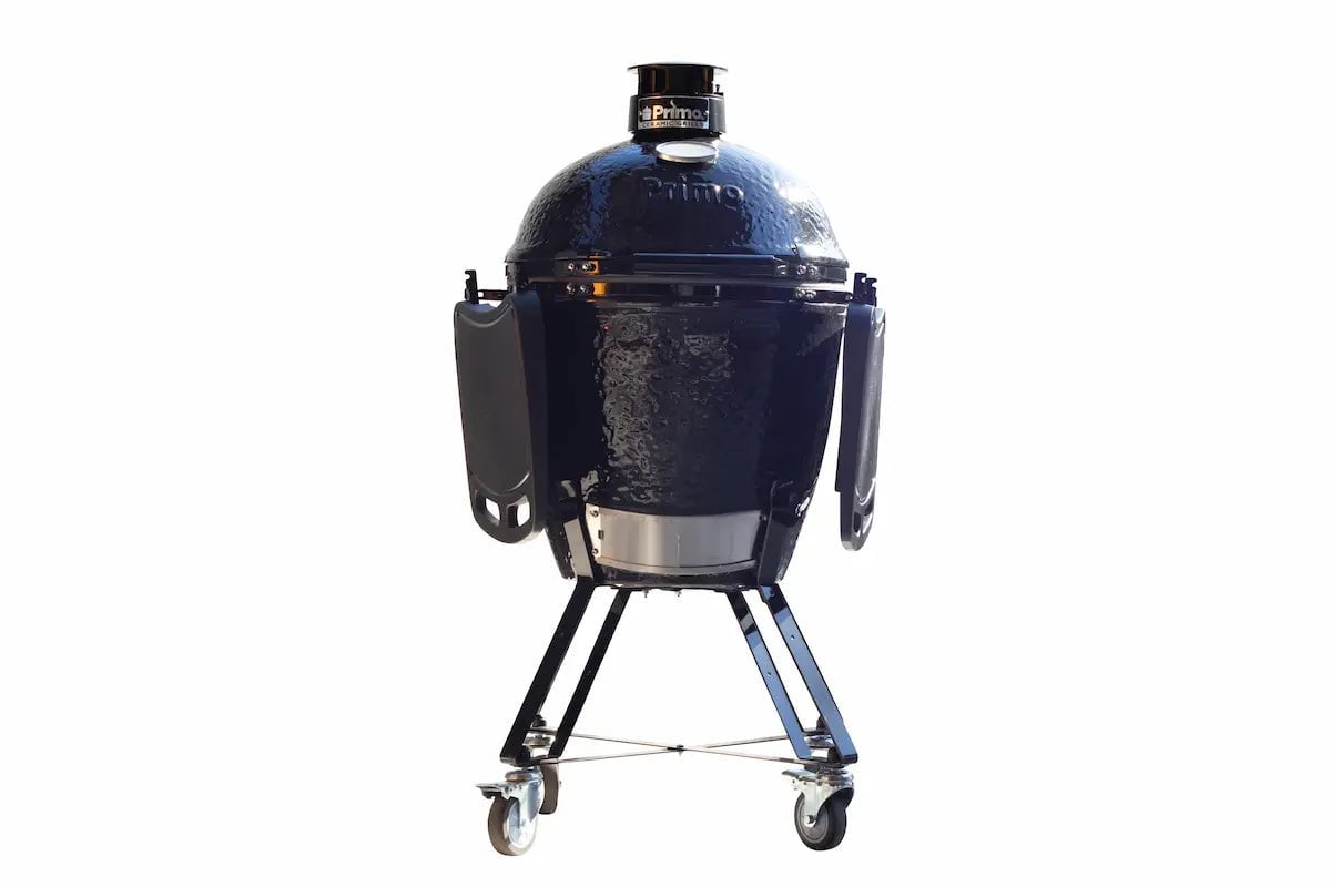 Primo Round Ceramic BBQ Grill on Cart Outdoor Grills 12039070