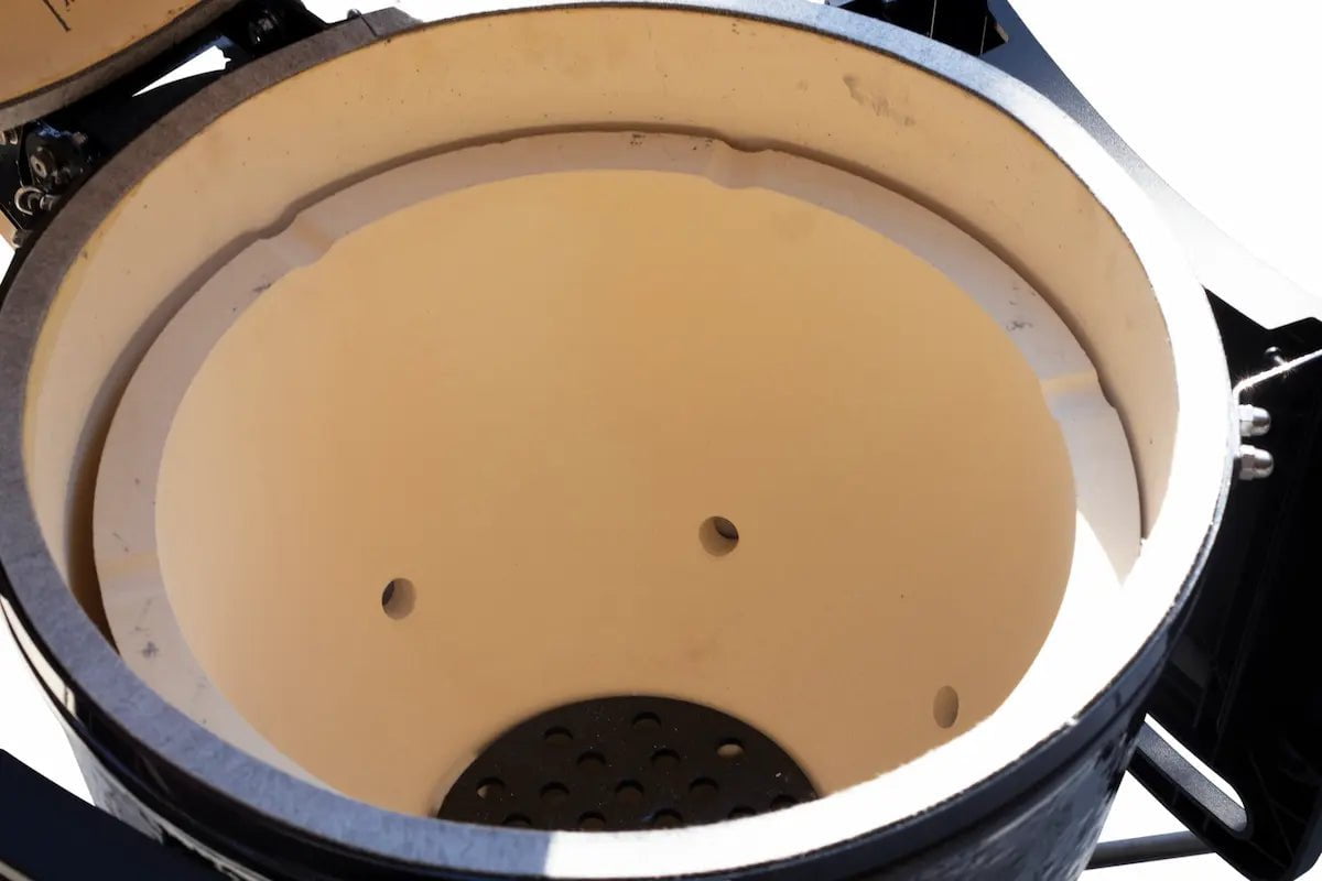 Primo Round Ceramic BBQ Grill on Cart Outdoor Grills 12039070