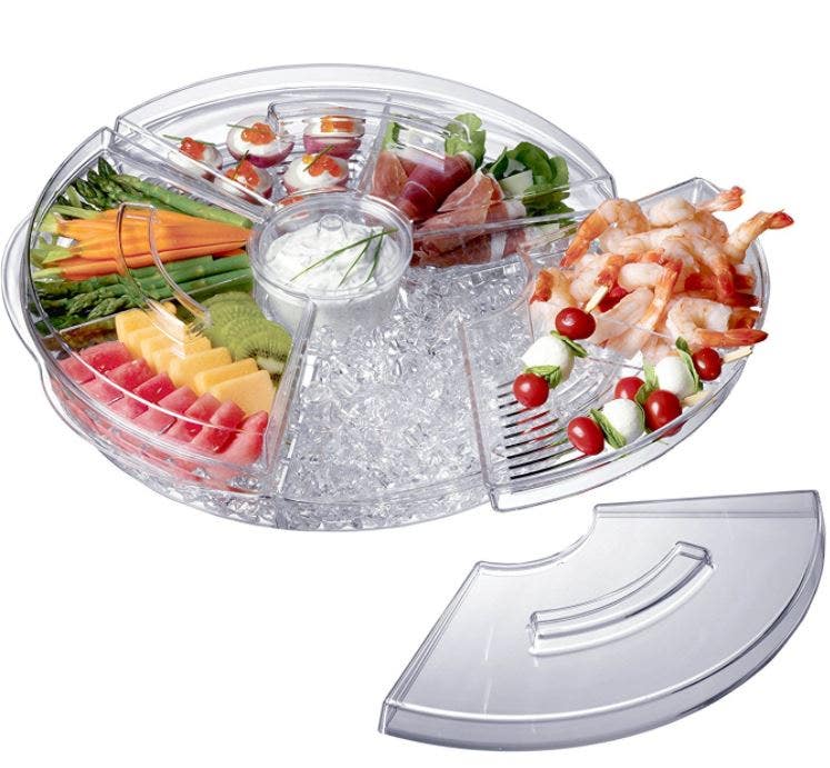 Prodyne AB-5-L Appetizers-On-Ice with Lids Ice Bins 12024731