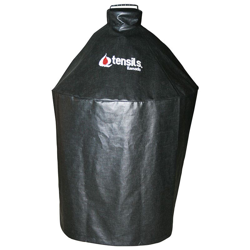 Qtensils Innerflow® Kamado Grill Cover Outdoor Grill Covers