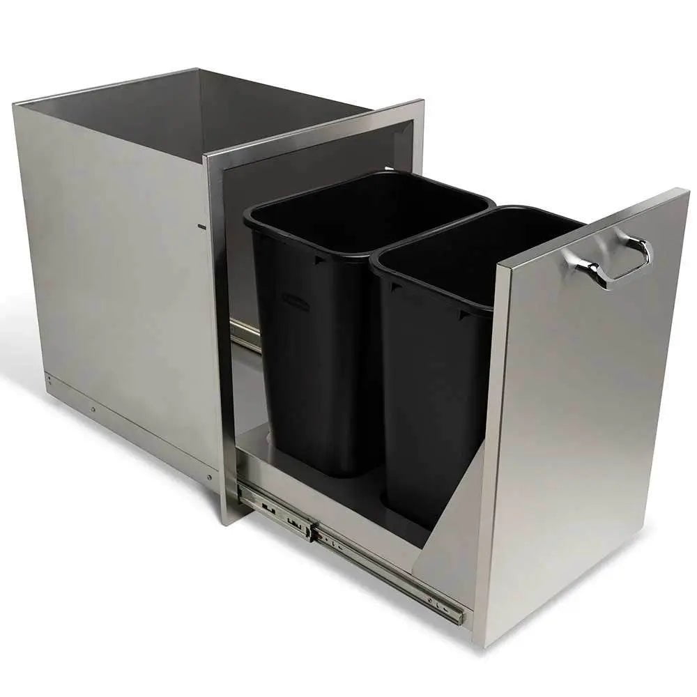 Quivira 20 Inch Trash and Recycle Rollout Cabinets & Storage 12039566