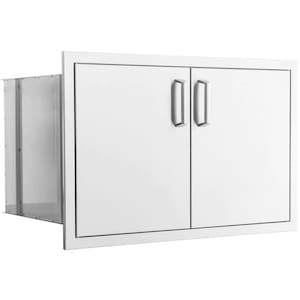 Quivira 32 inch Low Dry Storage Pantry with Shelf Cabinets & Storage 12043820