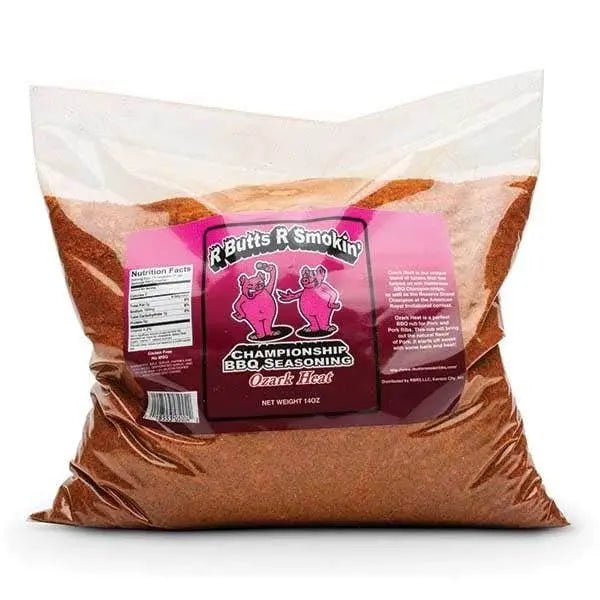 R Butts R Smokin' Ozark Heat BBQ Rub Seasonings & Spices
