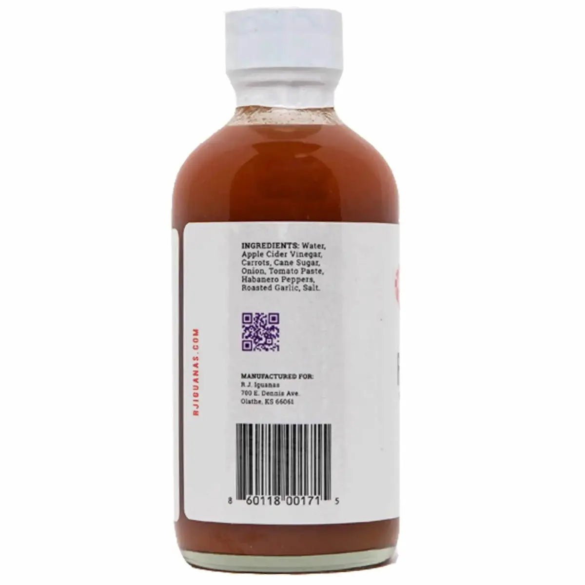 R.J. Iguanas Everyday Hot Sauce Hot Sauce