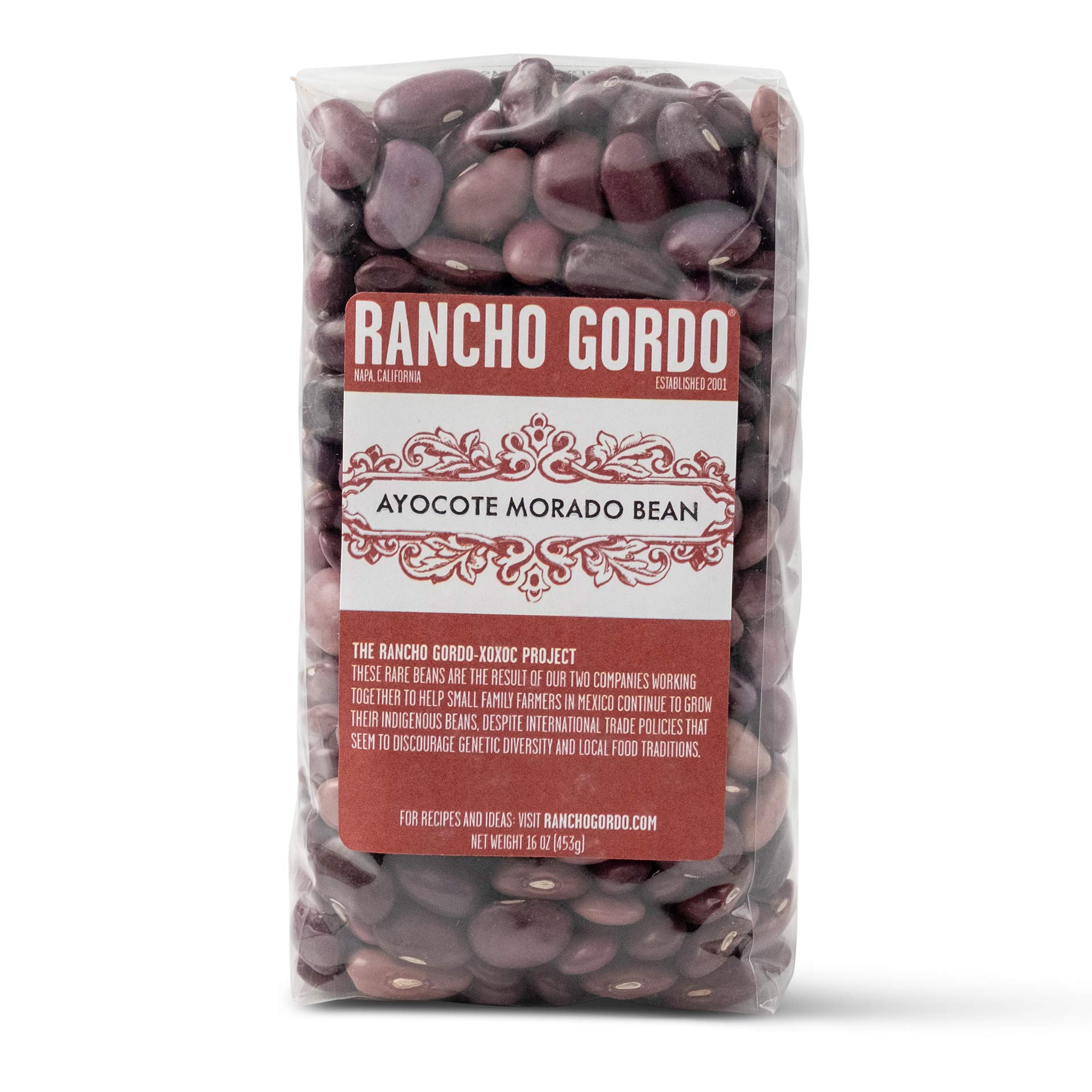 Rancho Gordo Ayocote Morado Beans 12044275