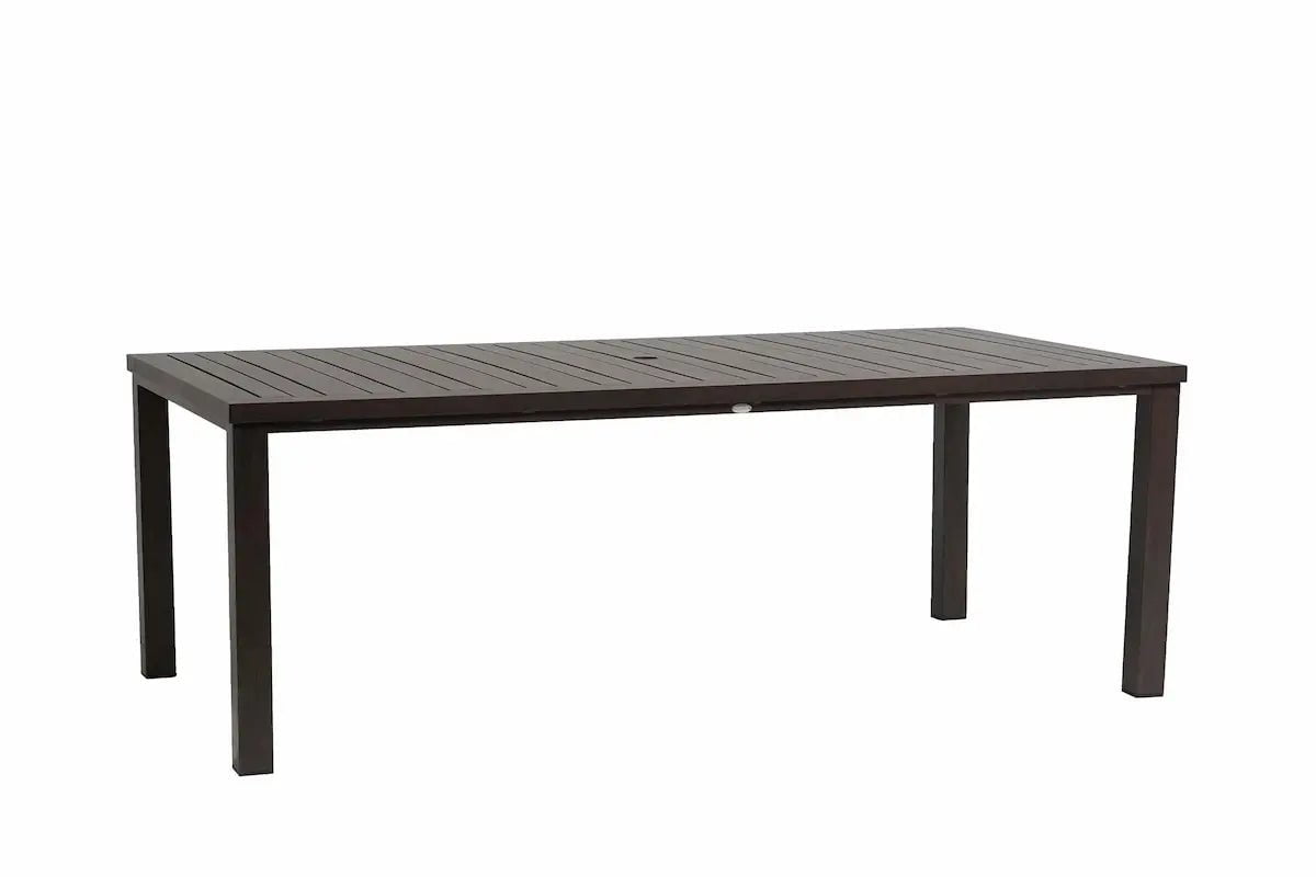 RataNa Ratana Canbria 84x44 Rectangle Dining Table-Hessonite Garnet