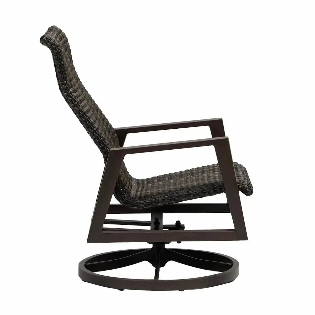 Ratana Coco Rico Swivel Rocker Lounge Chair Outdoor Seating 12041238